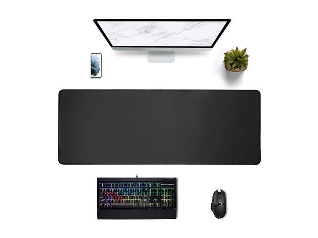 Mouse Pad Large, Extended Gaming Mousepad with Soft Cloth Material, Non-Slip Base, Stitched Edges Waterproof Computer Keyboard Mouse Mat for R.