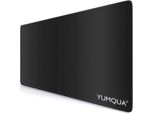 Extended Gaming Mouse Pad 31.5×11.8×0.12 Inches with Stitched Edge & Non-Slip Rubber Base, Premium-Textured Large Mousepad Mouse Pad for Laptop.