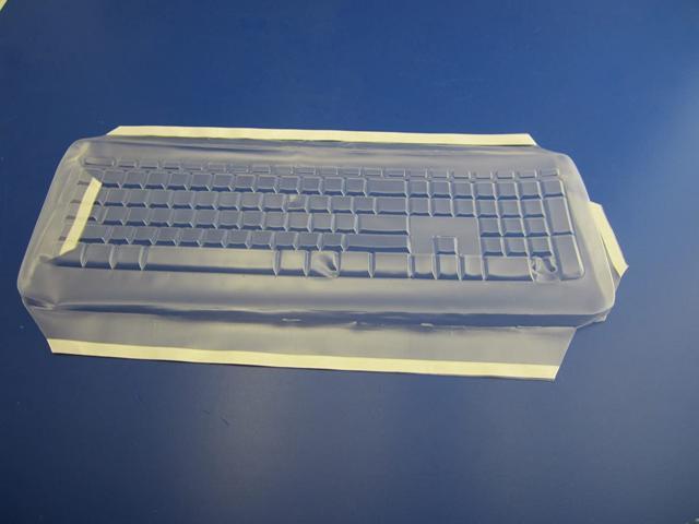Viziflexs Biosafe Anti Microbial Keyboard Cover Fitting Microsoft Wireless 800 1455 Wug1008 624G108