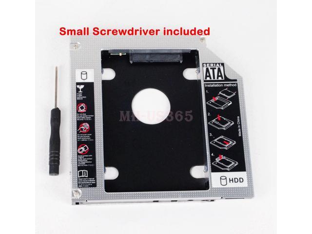 2Nd Hard Drive Ssd HDD Optical Bay Caddy Adapter for Acer Aspire 7250 7540 7540G
