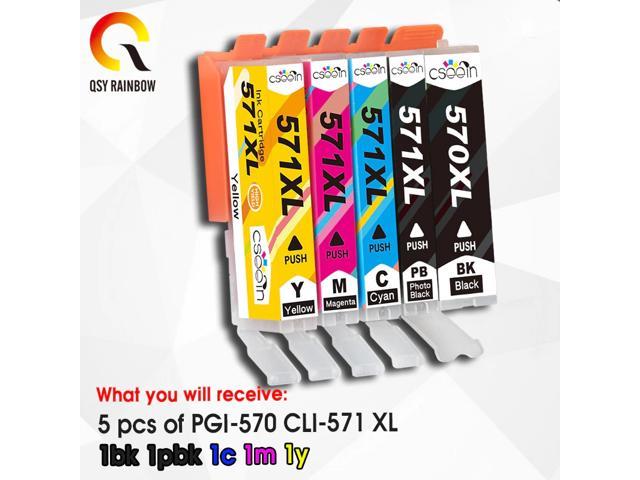 Ink Cartridges Compatible for Canon 570 571 Pixma MG 5750 5751 5752 5753 6850 6851 6852 6853 7750 7751 Canon 5040 Cartridge Ink