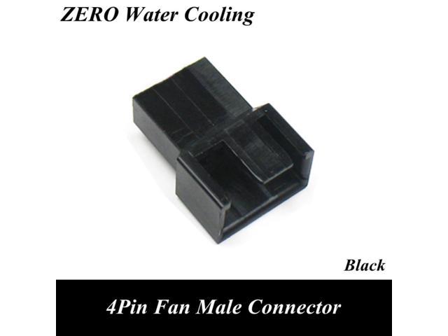 100 Pçs/lote 2540 4Pin Fan Conector Macho