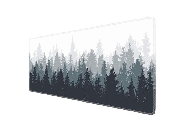 Gaming Mouse Pad - Xxl Extended Large Mouse Mat Pad Waterproof Keyboard Mat with Non-Slip Base, Stitched Edges, Smooth for Computer and Desk.