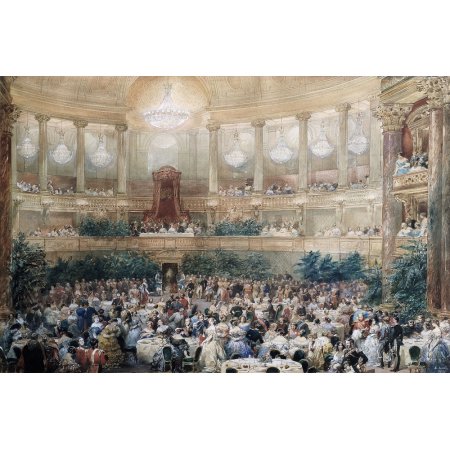 1507 Eugene Louis Lami (1800-1890) French School Canvas Art - (24 X 18)