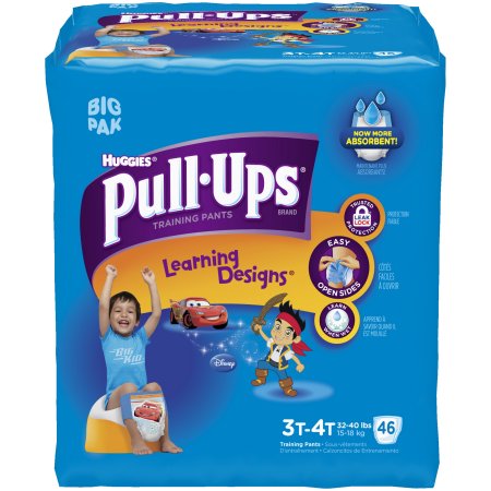 HUGGIES Pull-Ups Boys  Training Pants with Learning Designs  Big Pak  (Choose Your Size)