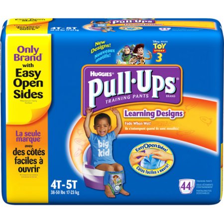 Huggies Pull-Ups Learning Designs Disney Pixar Toy Story 3 Size 4T-5T Training Pants - 44 CT