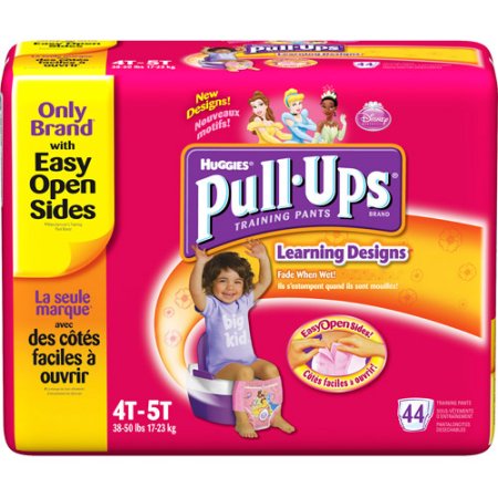 Huggies Pull-Ups Learning Designs Size 4T-5T Disney Princess Training Pants - 44 CT