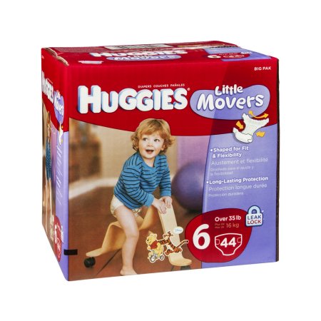 Huggies Little Movers Size 6 Disney Big Pak Diapers - 44 CT