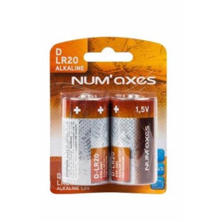 DBat 1.5-Volt D Lr20 Alkaline Batteries