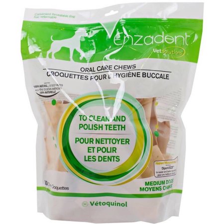 Enzadent Oral Care Chews for Large Dogs 30 Chews
