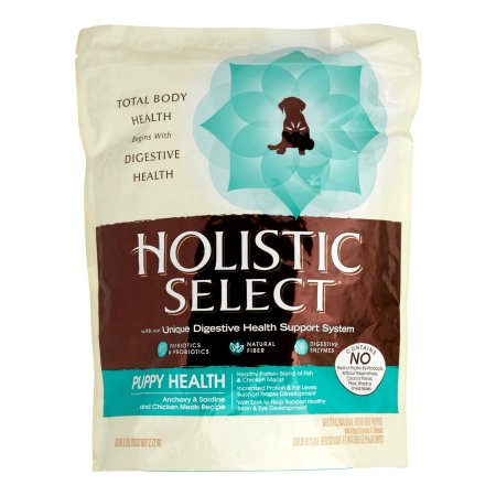Holistic Select Puppy Health Anchovy, Sardine & Chicken Meal Dry Dog Food, 6 Lb