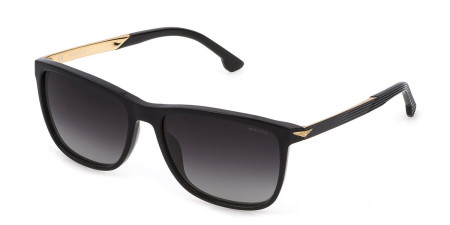Police SPLC35 0700 Men's Sunglasses Black Size 57