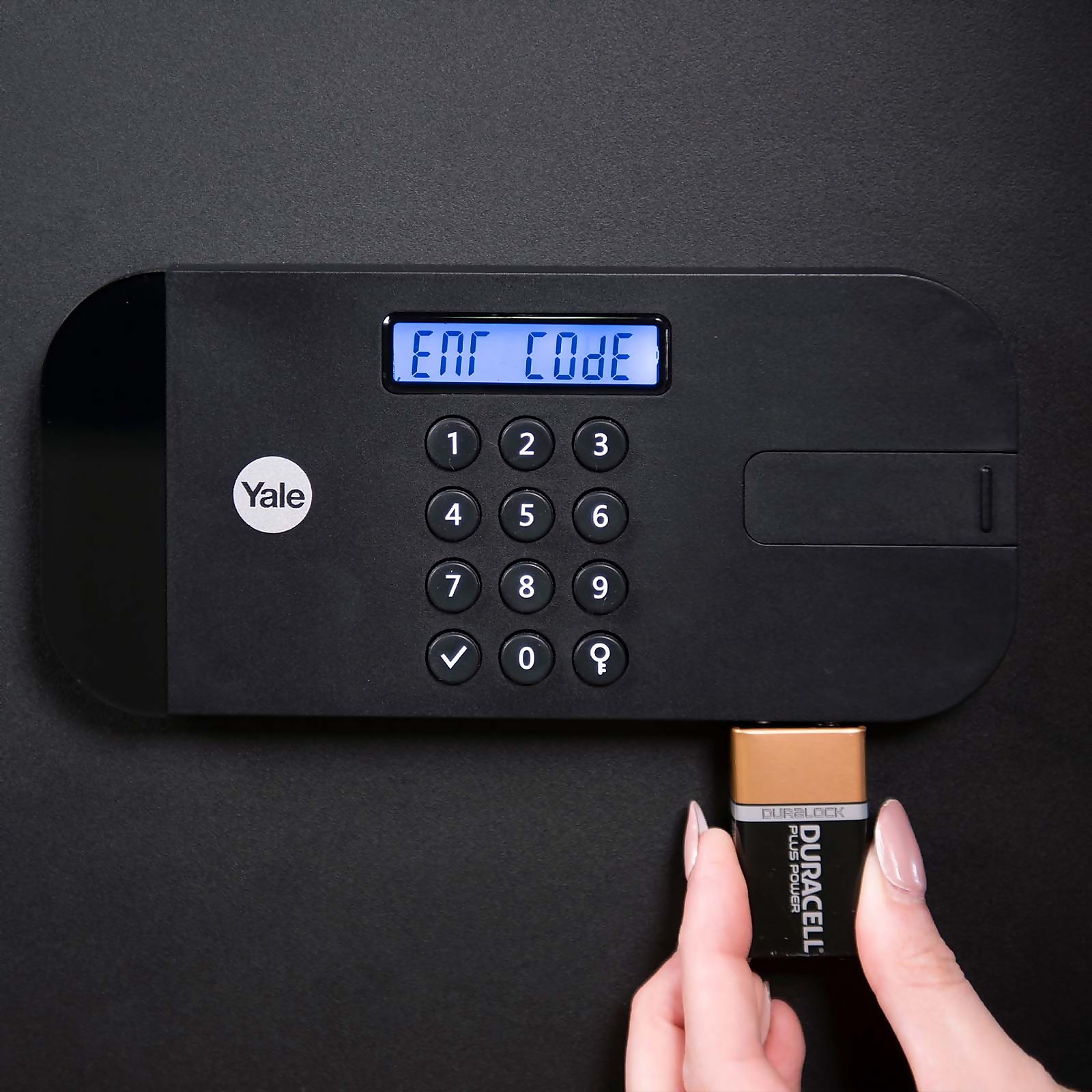 YALE YSEB/250/EB1 Safe High Security Steel Door PIN/Key Entry Auto thumbnail
