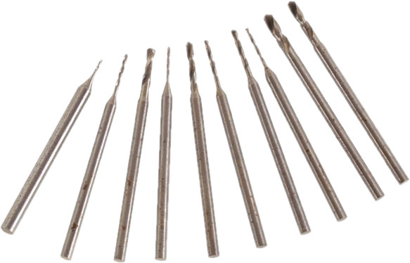 Borenset DRILLSET1 45,5 Staal Grijs 10-delig