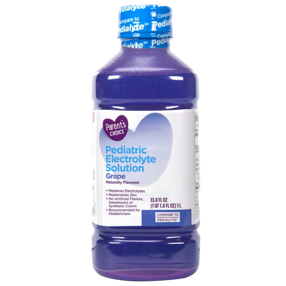 Parent S Choice Electrolyte Solution Grape Helps Prevent Dehydration 8 Fl Oz Bottle