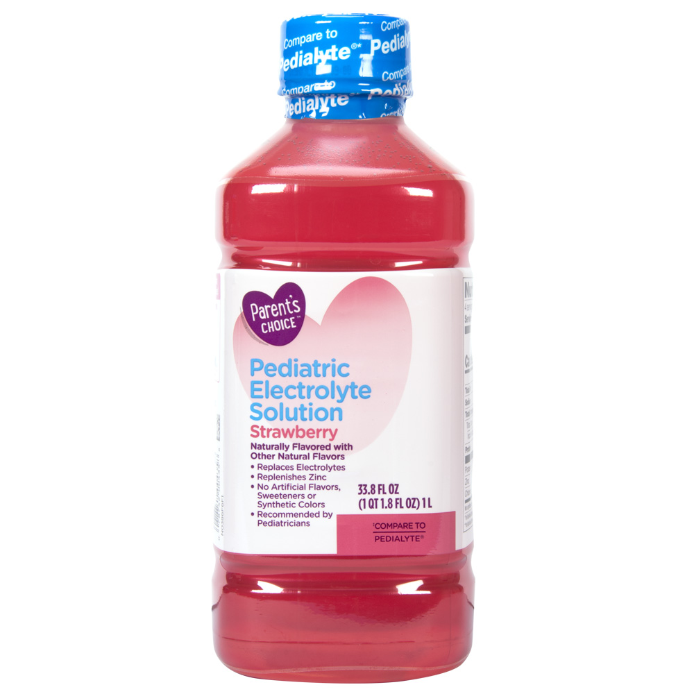 Parent S Choice Electrolyte Solution Strawberry 8 Fl Oz Bottle