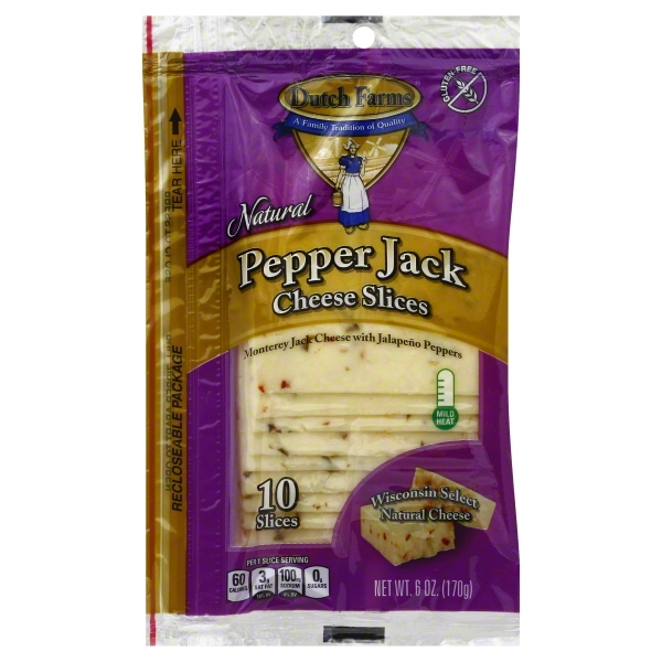 Pepper Jack Cheese Slices