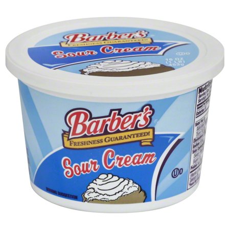 Barber's Sour Cream, 16 Oz.