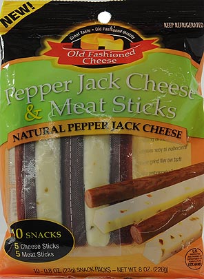 Pepper Jack Cheese & Meat Sticks