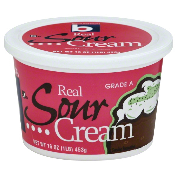 Broughton Real Sour Cream, 16 Oz.