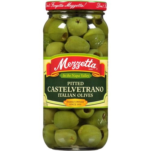 Mezzetta Italian Non Stuffed Castelvetrano Olives - 8oz