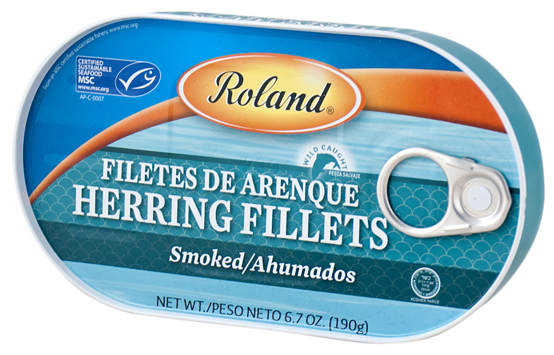Roland Smoked Herring Fillets, 6.7 Oz