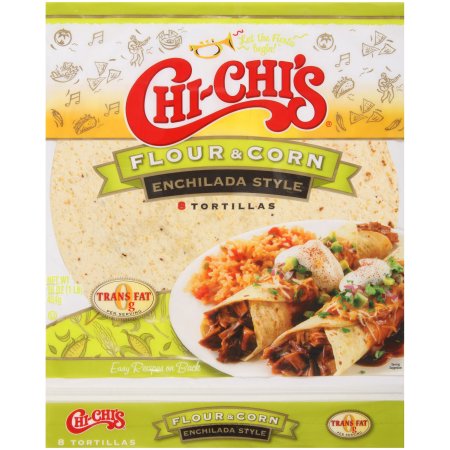 Chi Chi's Flour & Corn Enchilada Style Tortillas