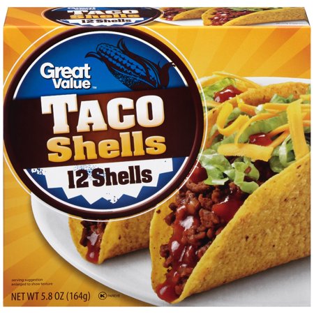 Great Value™ Taco Shells 5.8 Oz. Box