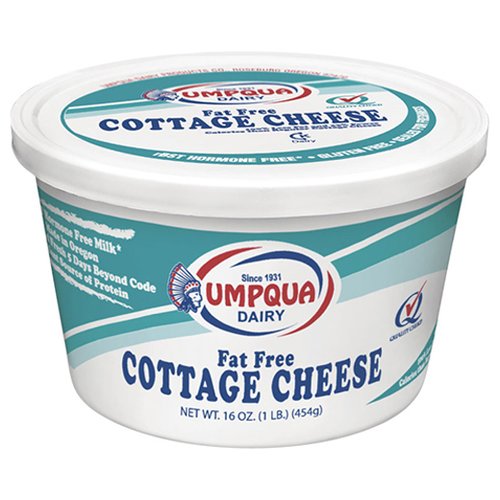 Umpqua Dairy Fat Free Cottage Cheese, 16 Oz.