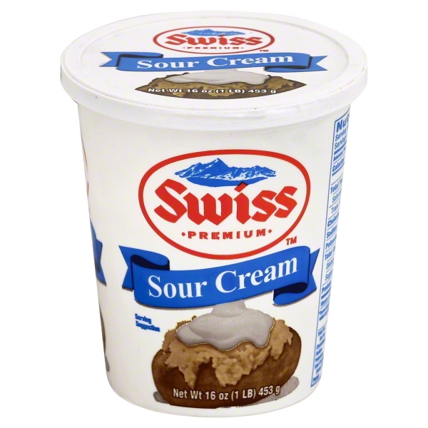 Swiss Premium Sour Cream, 16 Oz.
