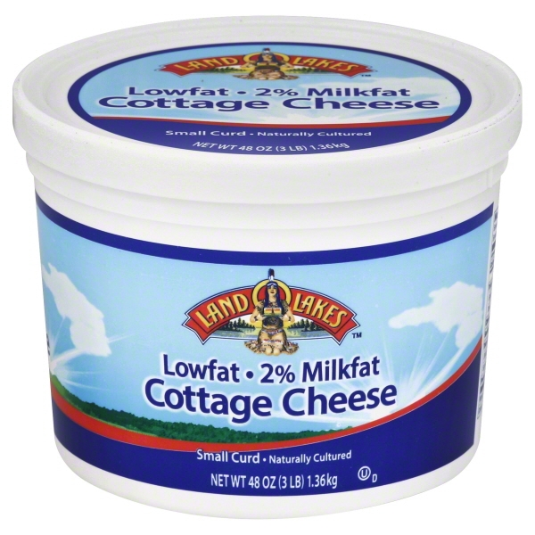 Land O'Lakes 2% Milk Fat Cottage Cheese, 48 Oz.