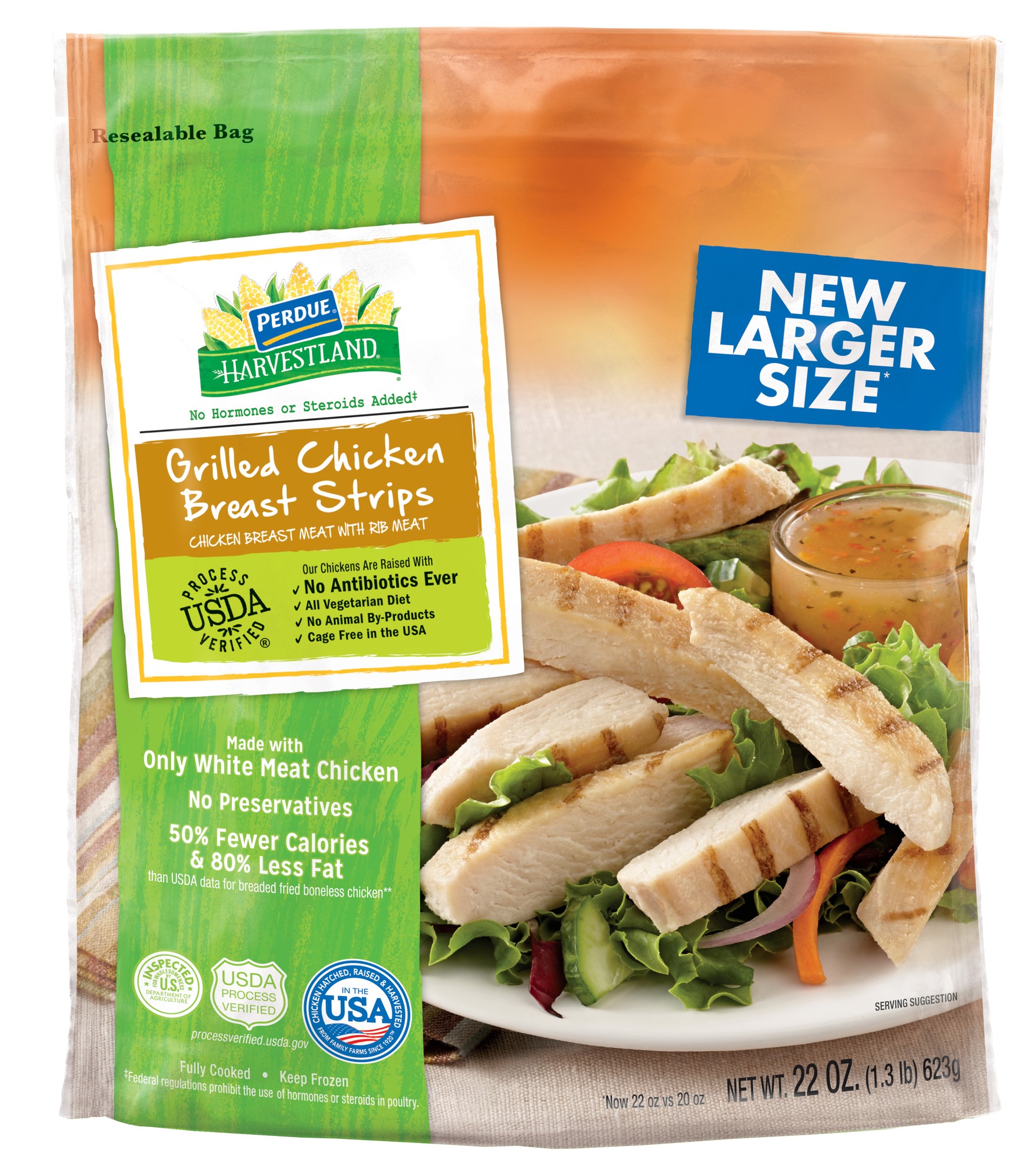 PERDUE HARVESTLAND Grilled Chicken Breast Strips (20 Oz.)