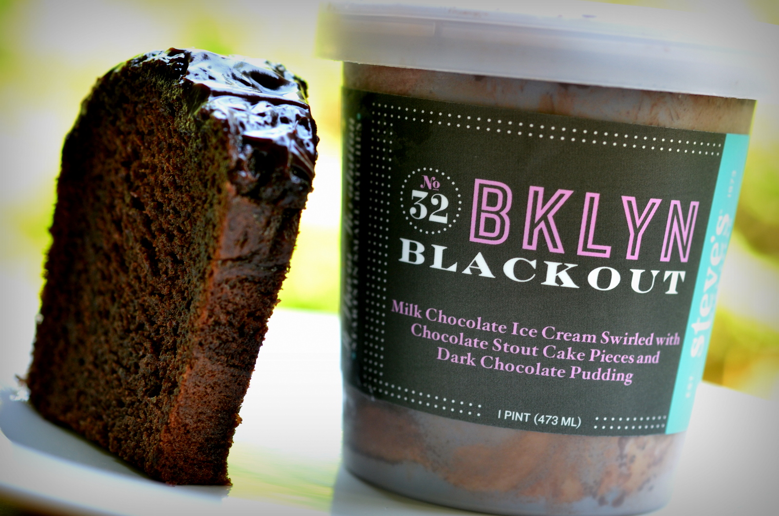 Steve's Ice Cream Brooklyn Blackout Cake Ice Cream - 16oz