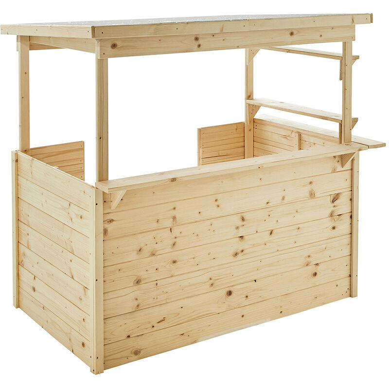 Soulet Playa Childrens Market Stall 4 X 3, Brown thumbnail