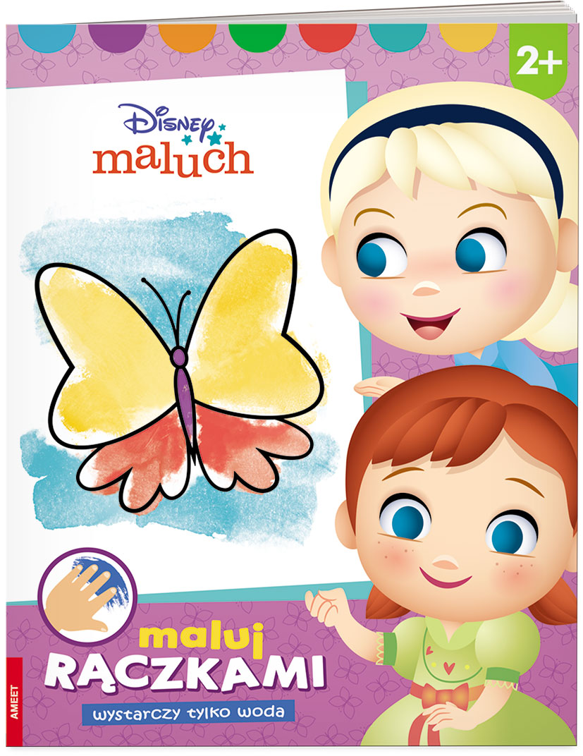 Disney Maluch Maluj Rączkami MWR-9201