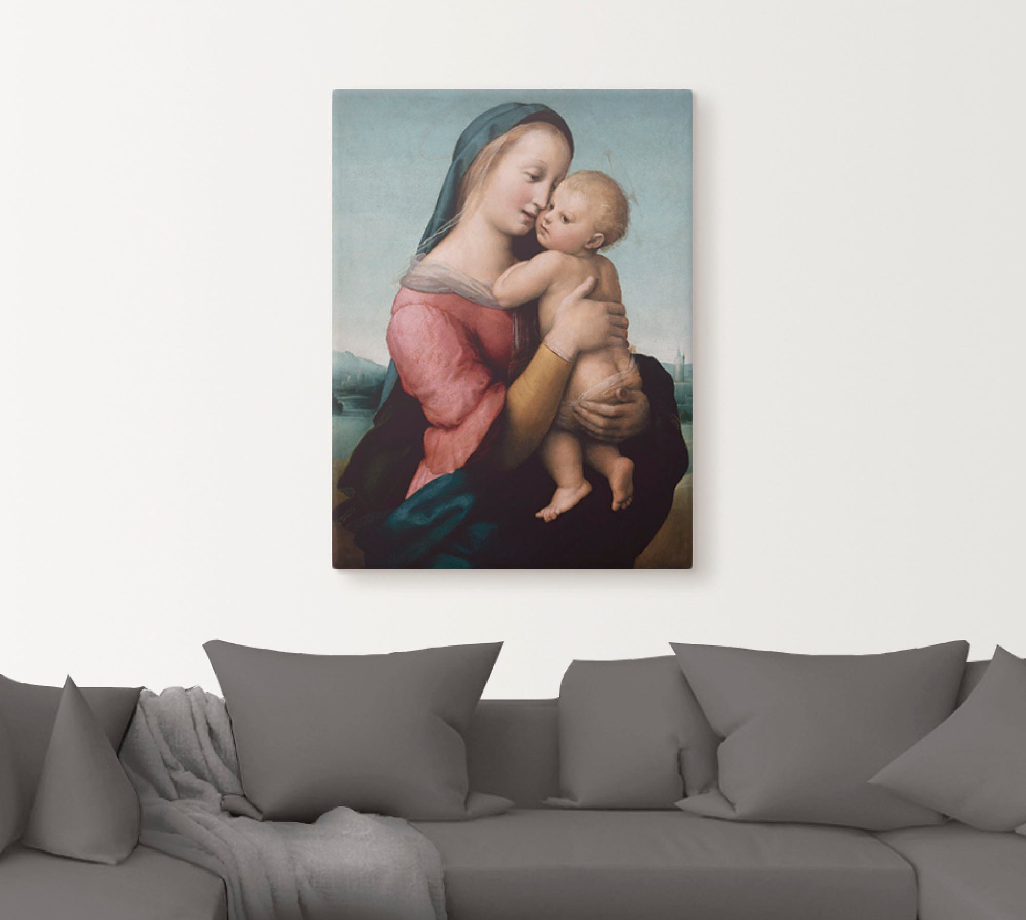 Artland Wandbild »Die Madonna Tempi. Um 1507«, Gruppen & Familien, (1 St.), in Vielen Größen & Produktarten -Leinwandbild, Poster, Wandaufkleber / thumbnail