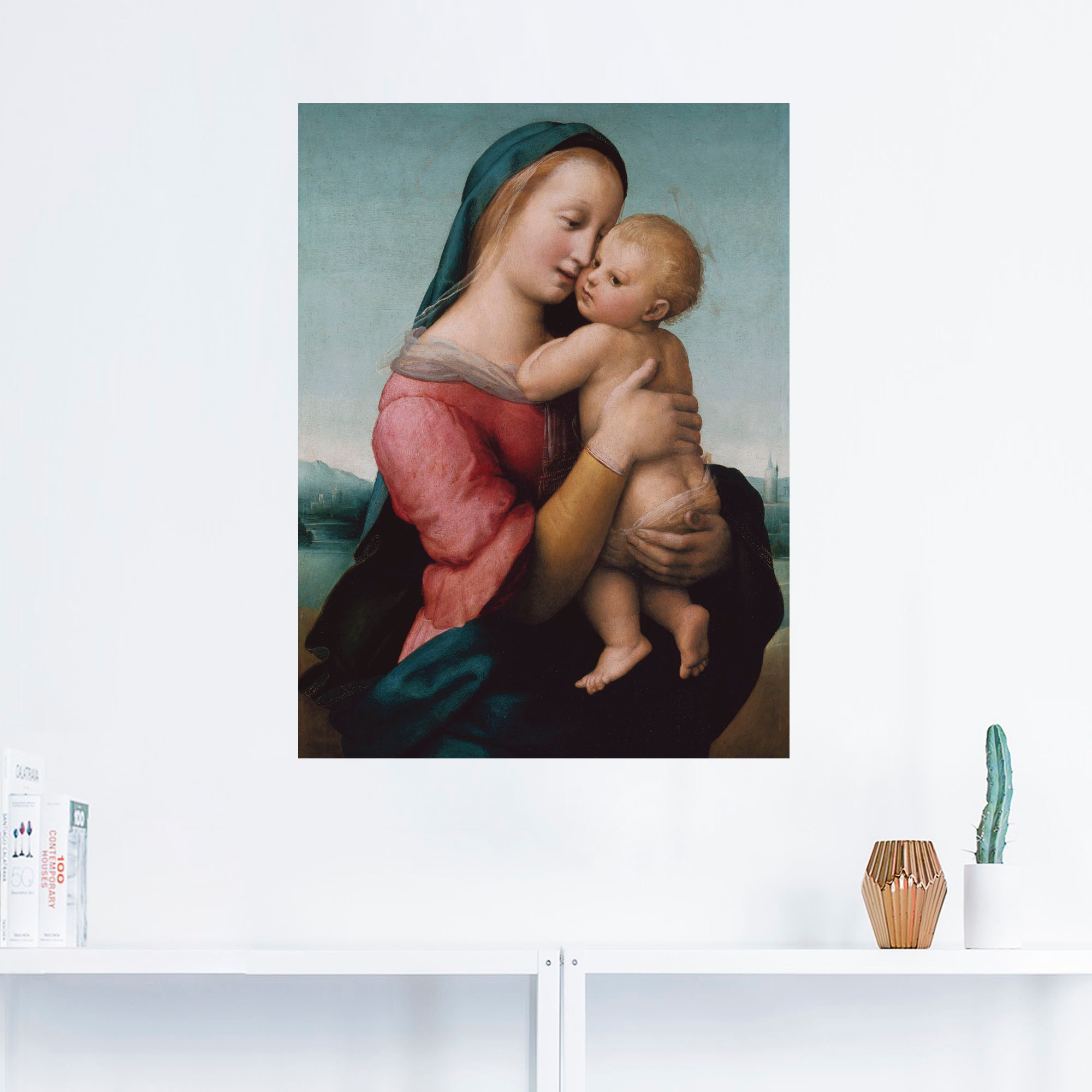 Artland Wandbild »Die Madonna Tempi. Um 1507«, Gruppen & Familien, (1 St.), in Vielen Größen & Produktarten -Leinwandbild, Poster, Wandaufkleber / thumbnail