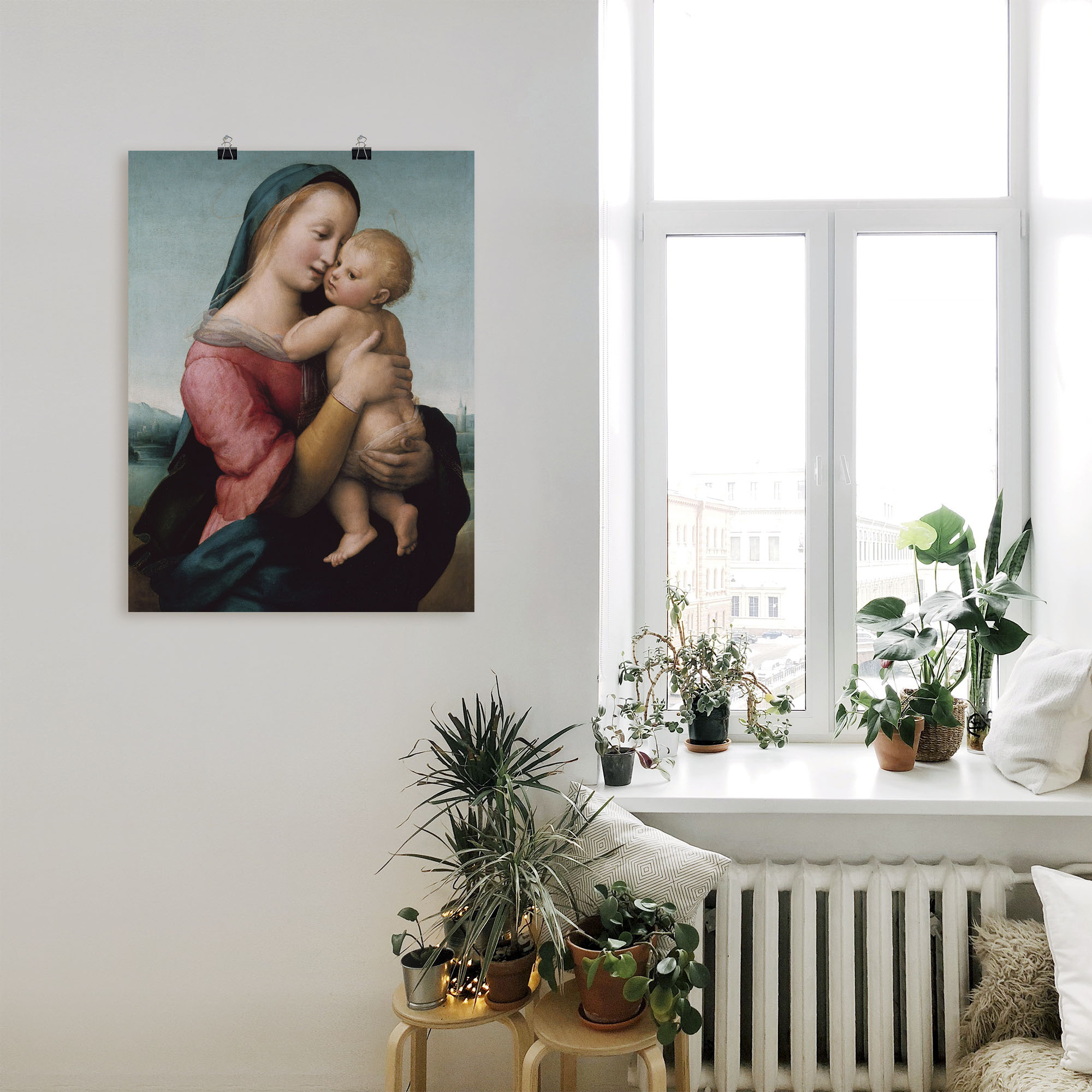 Artland Wandbild »Die Madonna Tempi. Um 1507«, Gruppen & Familien, (1 St.), in Vielen Größen & Produktarten -Leinwandbild, Poster, Wandaufkleber / thumbnail