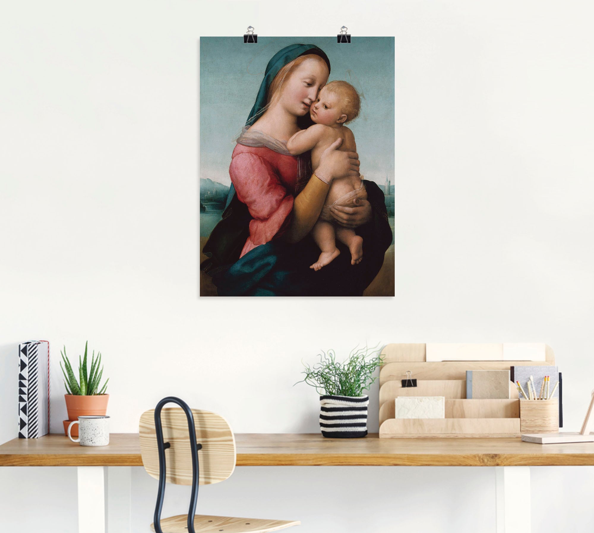 Artland Wandbild »Die Madonna Tempi. Um 1507«, Gruppen & Familien, (1 St.), in Vielen Größen & Produktarten -Leinwandbild, Poster, Wandaufkleber / thumbnail