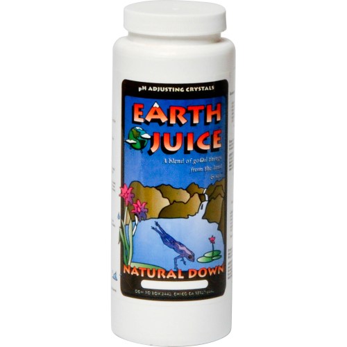 Earth Juice Natural Down PH Adjusting Crystals Plant Food Fertilizer  7.8 Lb. Pouch