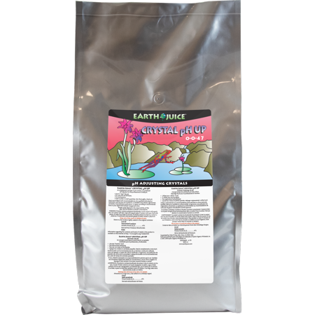 Earth Juice Natural up PH Adjusting Supplement Crystals Plant Food  0-0-47 Fertilizer   10 Lbs
