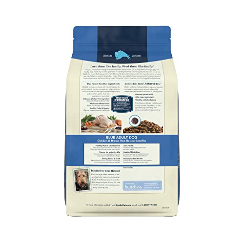 Blue Buffalo Life Protection Formula Adult Dry Dog Food  Chicken & Brown Rice  5 Lbs thumbnail