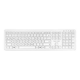DeLOCK 12014 Keyboard RF Wireless QWERTZ German White