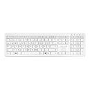 DeLOCK 12014 Keyboard RF Wireless QWERTZ German White thumbnail