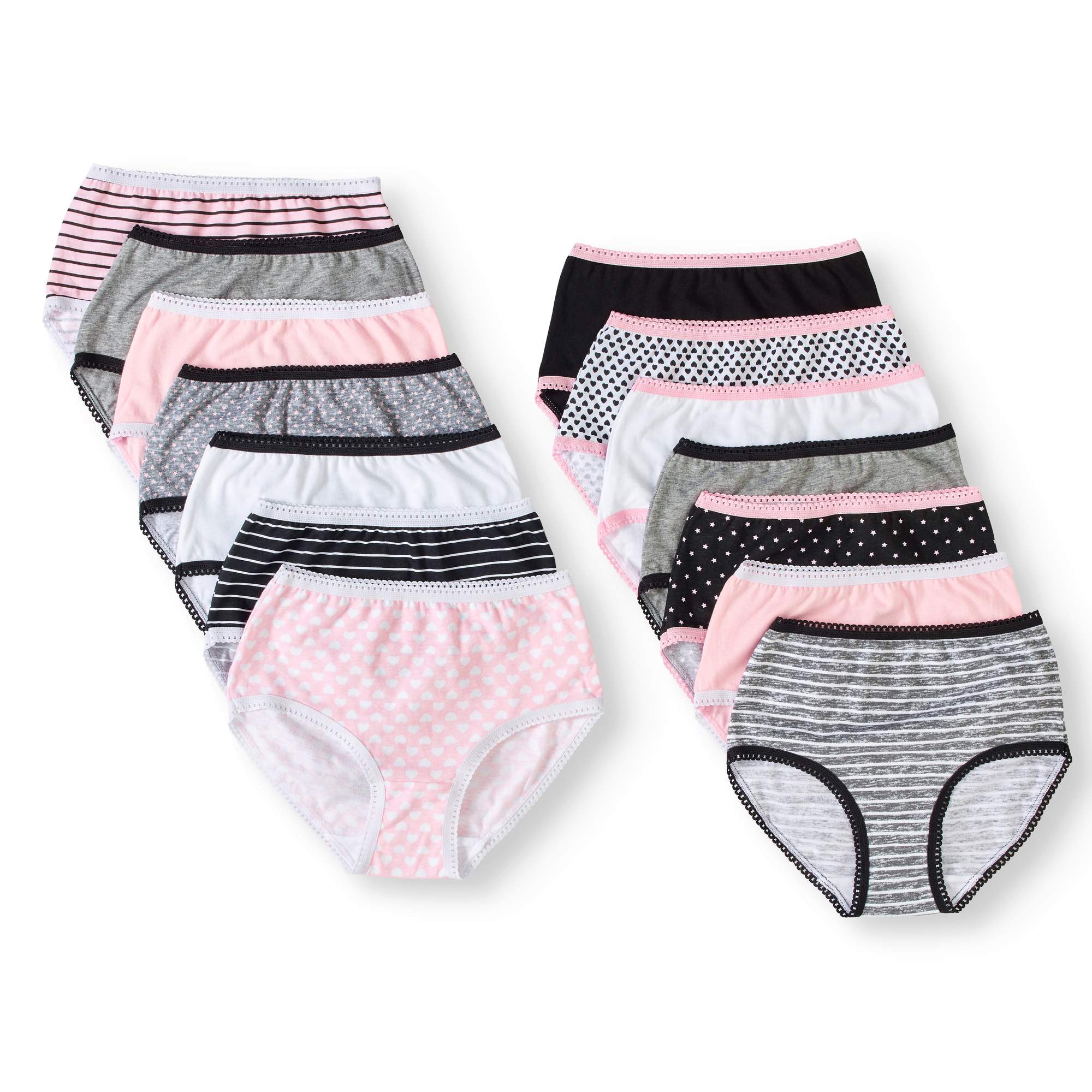 Girls Brief Panty Promo, 14 Pack