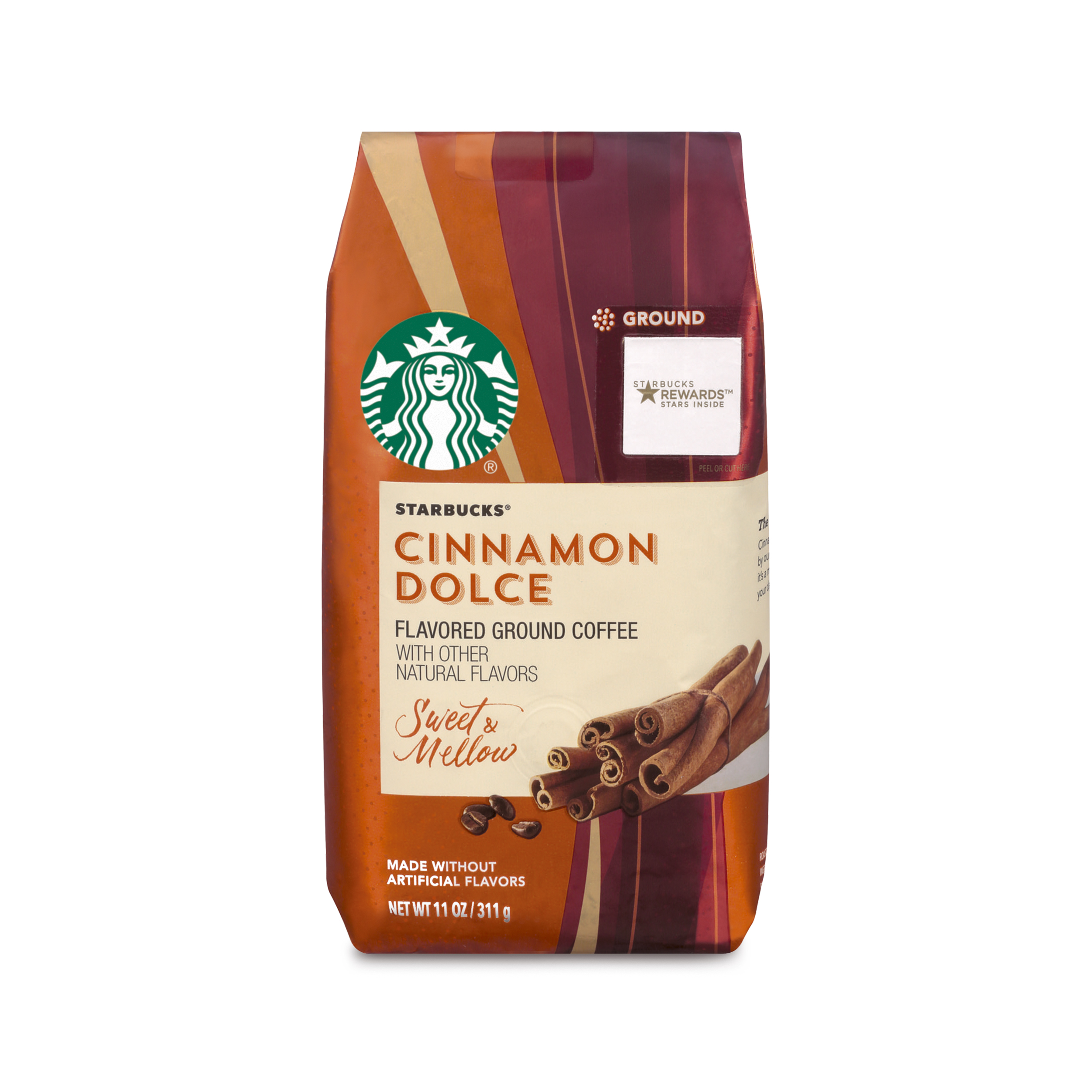Starbucks Cinnamon Dolce Light Roast Ground Coffee - 11oz