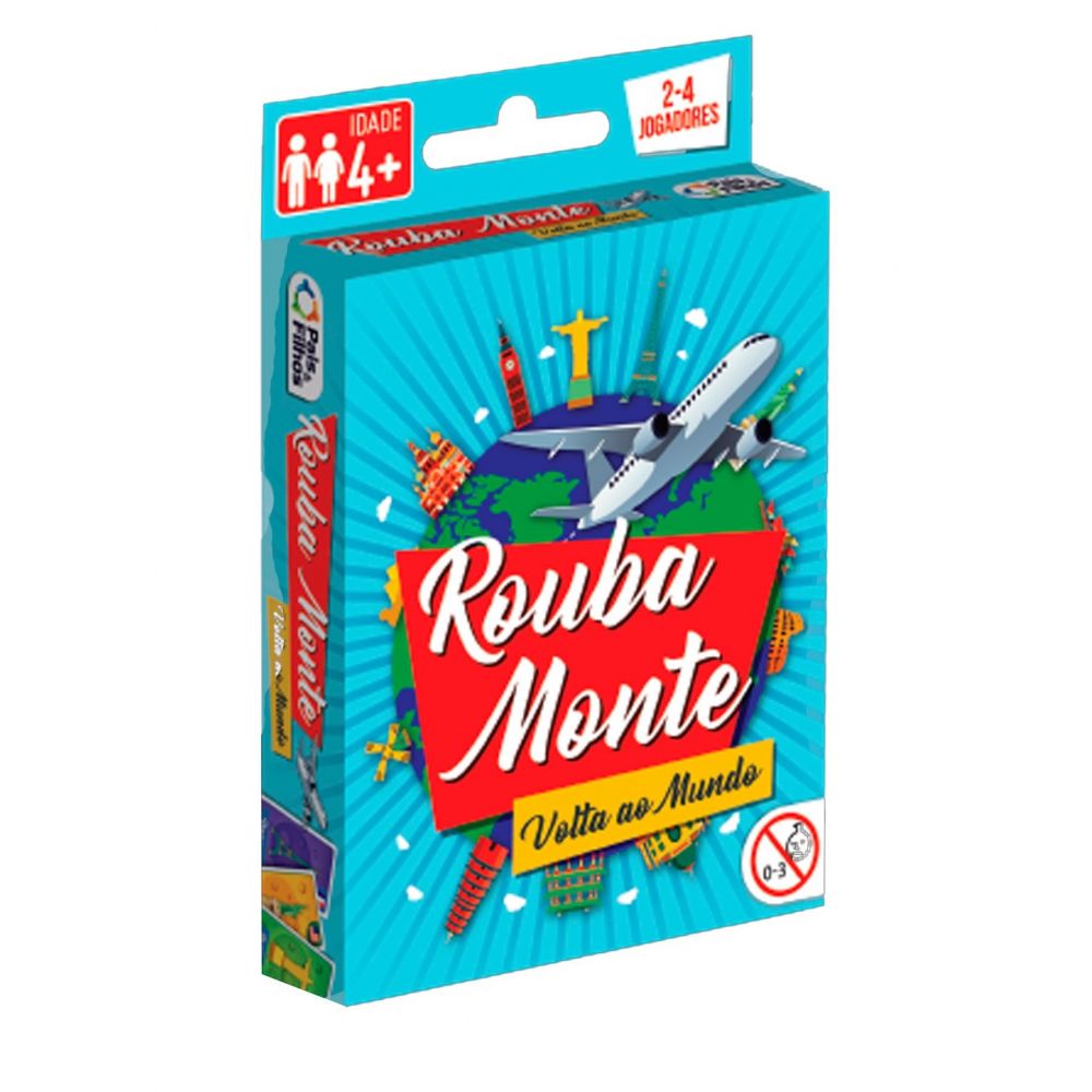 Rouba Monte Jogo De Cartas Volta Ao Mundo 4542
