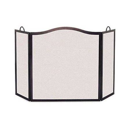 Pilgrim Rectangular 3 Panel Screen Vintage Iron - 44 1/2x30
