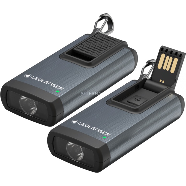 LEDLENSER LED Torch Black Rechargeable 400 Lm