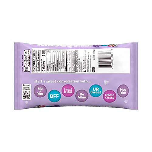 The Hershey Company, Kisses Milk Chocolate Conversation Candy Valentines Day, 10.1 Oz (Case of 16) thumbnail